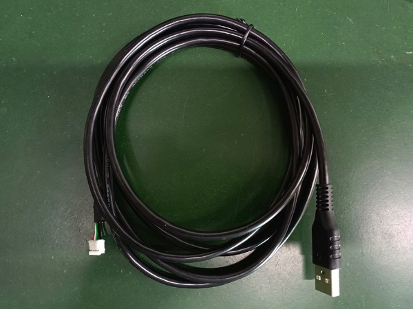 USB-4PIN連接線，屏蔽外界紊亂信號，傳輸效果好